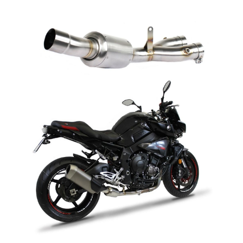 Katalysator Vervanger + Tussendemper Yamaha MT-10/FZ-10 (2016-2020)