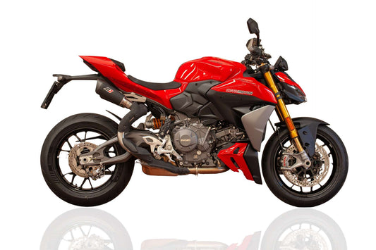 QD Exhaust Slip-On Twin Gunshot Ducati Streetfighter V2 2025