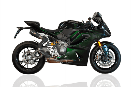 QD Exhaust Slip-On Twin Gunshot Ducati Panigale V2 2025