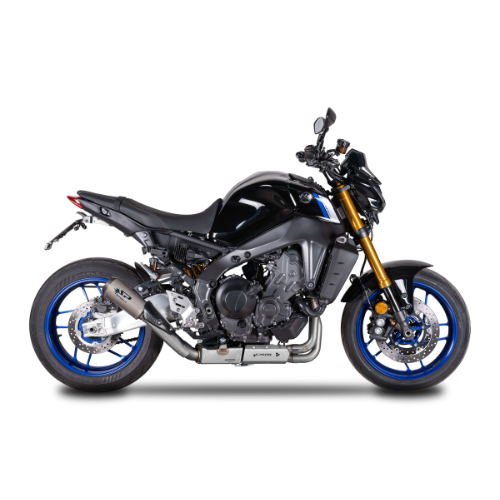 HIGH Mount Full System: RVS + katalysator + BOX en MotoGP demper Yamaha MT-09 (2021-2024)