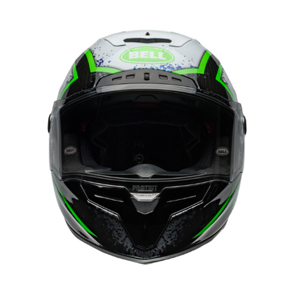 Race Star Flex DLX Xenon Gloss Black Helmet