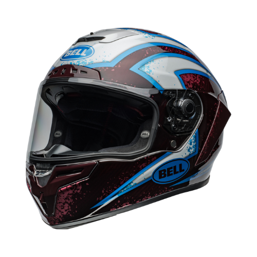 Race Star Flex DLX Xenon Gloss Black Helm