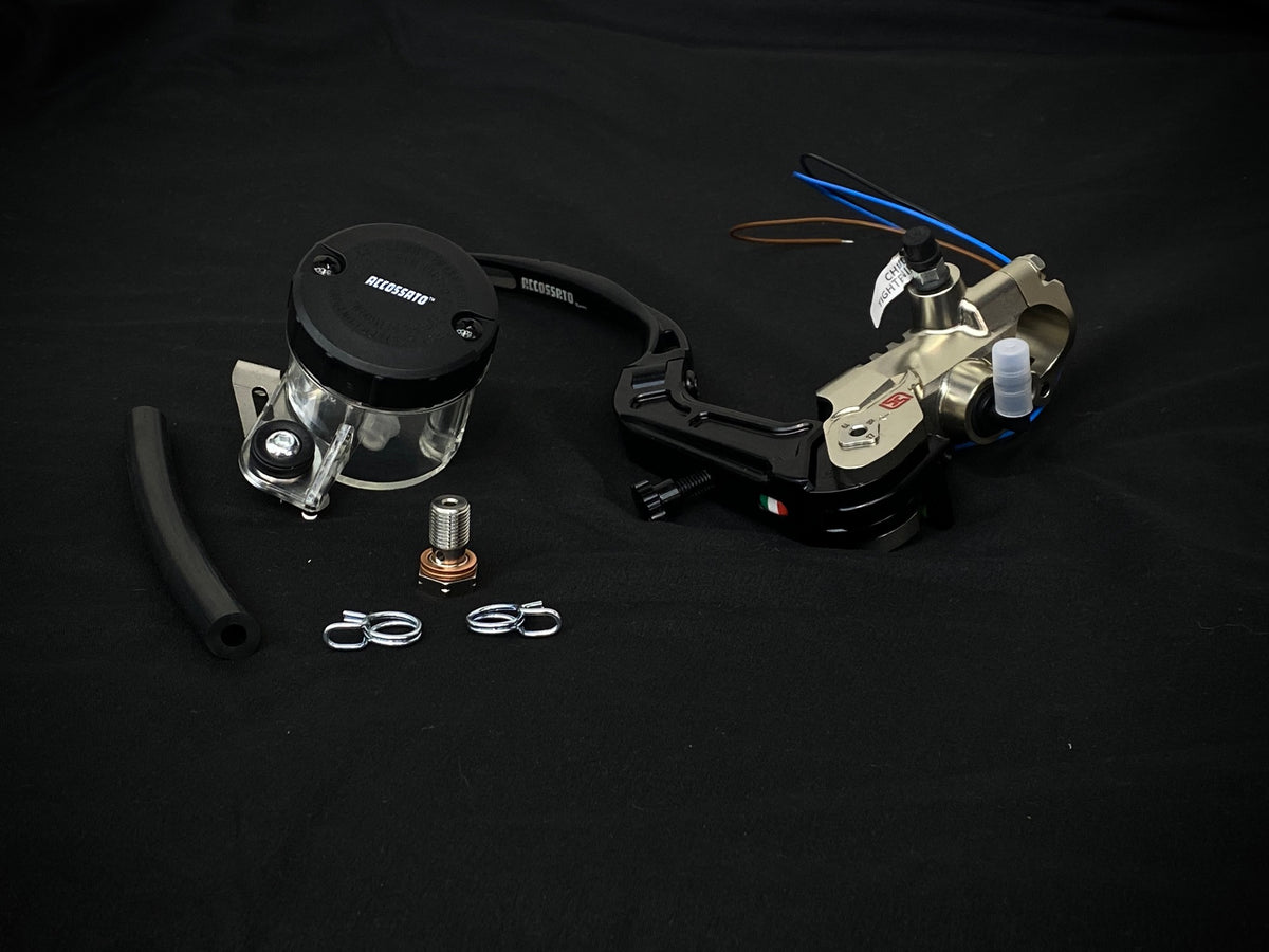 PRS 19mm Radiale Rempomp met opklapbare hendel en olie-reservoirkit | Geschikt voor cruisecontrol
