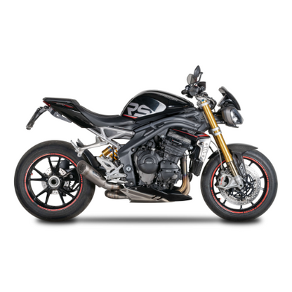 Half System: RVS Spruitstuk + GRID-O Demper Triumph Street Triple 765 (RS/R/S) (2021-2024)