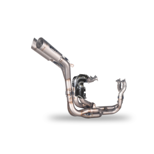 RACING WSBK Full Stystem: TITANIUM Front Bends + 2 Grid-O Dampers Ducati Panigale V4/R/S (2018-2024)