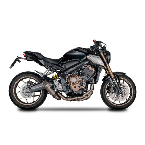 Komplettes RACING-System: TITAN-S-Rohr + GRID-O-Dämpfer Honda CB/CBR 650R (2019–2024)