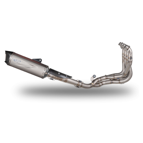 RACING Full System: Stainless Steel Front Bends + FORCE EVO Damper Honda CBR 1000 RR-R (2020-2024)