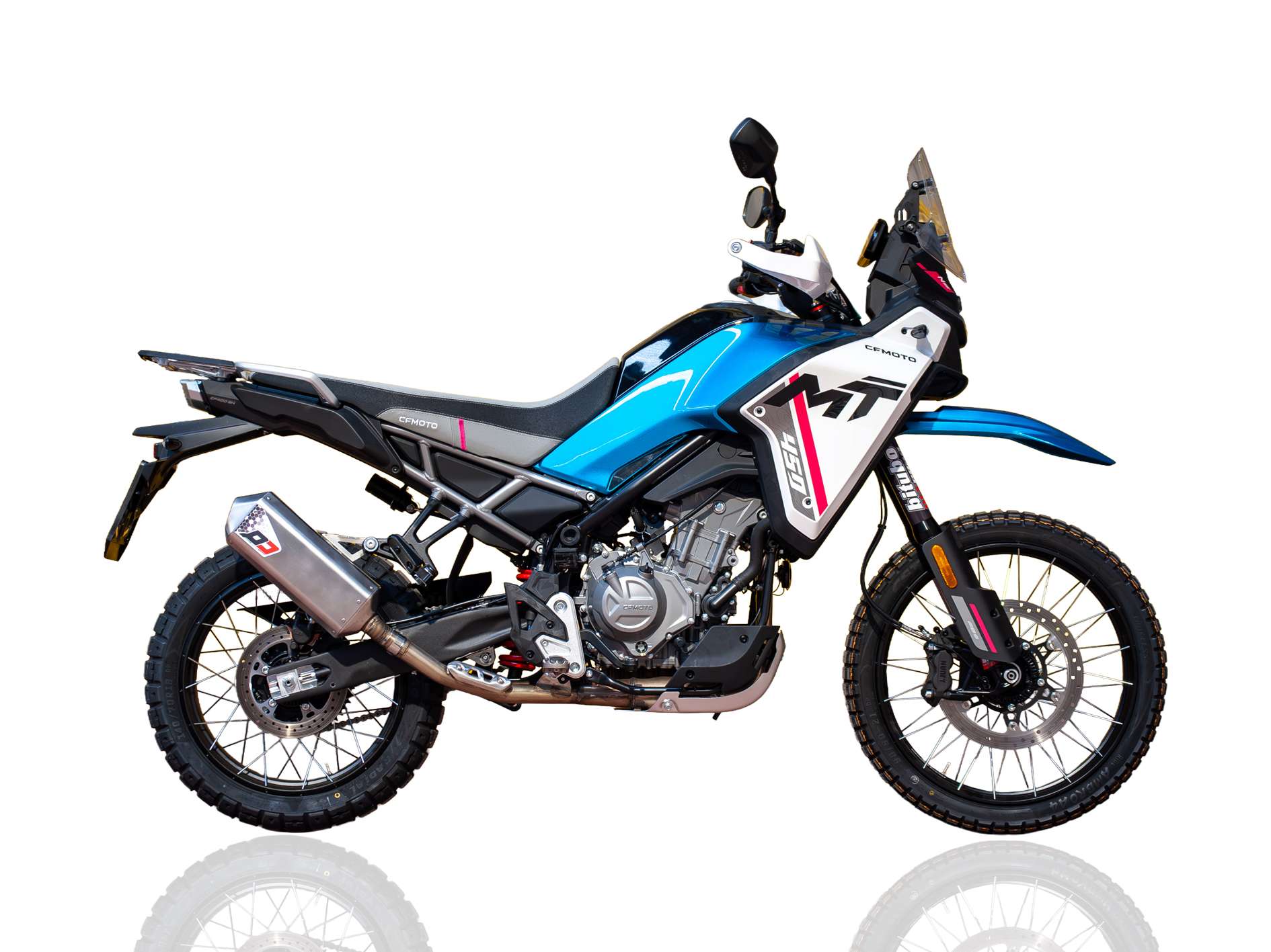 CF MOTO MT 450 (2024–2025) – QD Exhaust X-PLORER Series