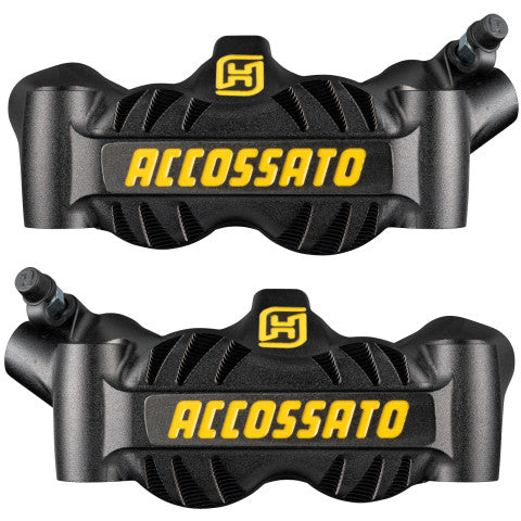 Brake Calipers Set Monoblock Pitch 100mm Anodized