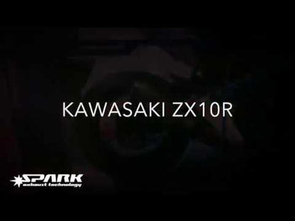 3/4-Kit: TITAN-Rohr + KONIX-Schalldämpfer Kawasaki Ninja ZX-10R (2016-2020)