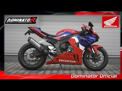 Full System: RVS Voorbochten + Titanium Demper Honda CBR1000RR-R (2020-2024)