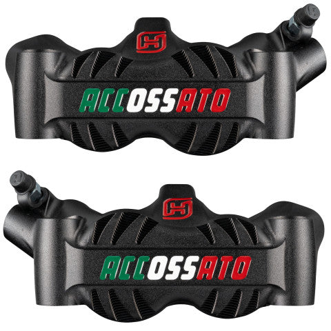 Brake Calipers Set Monoblock Pitch 100mm Anodized